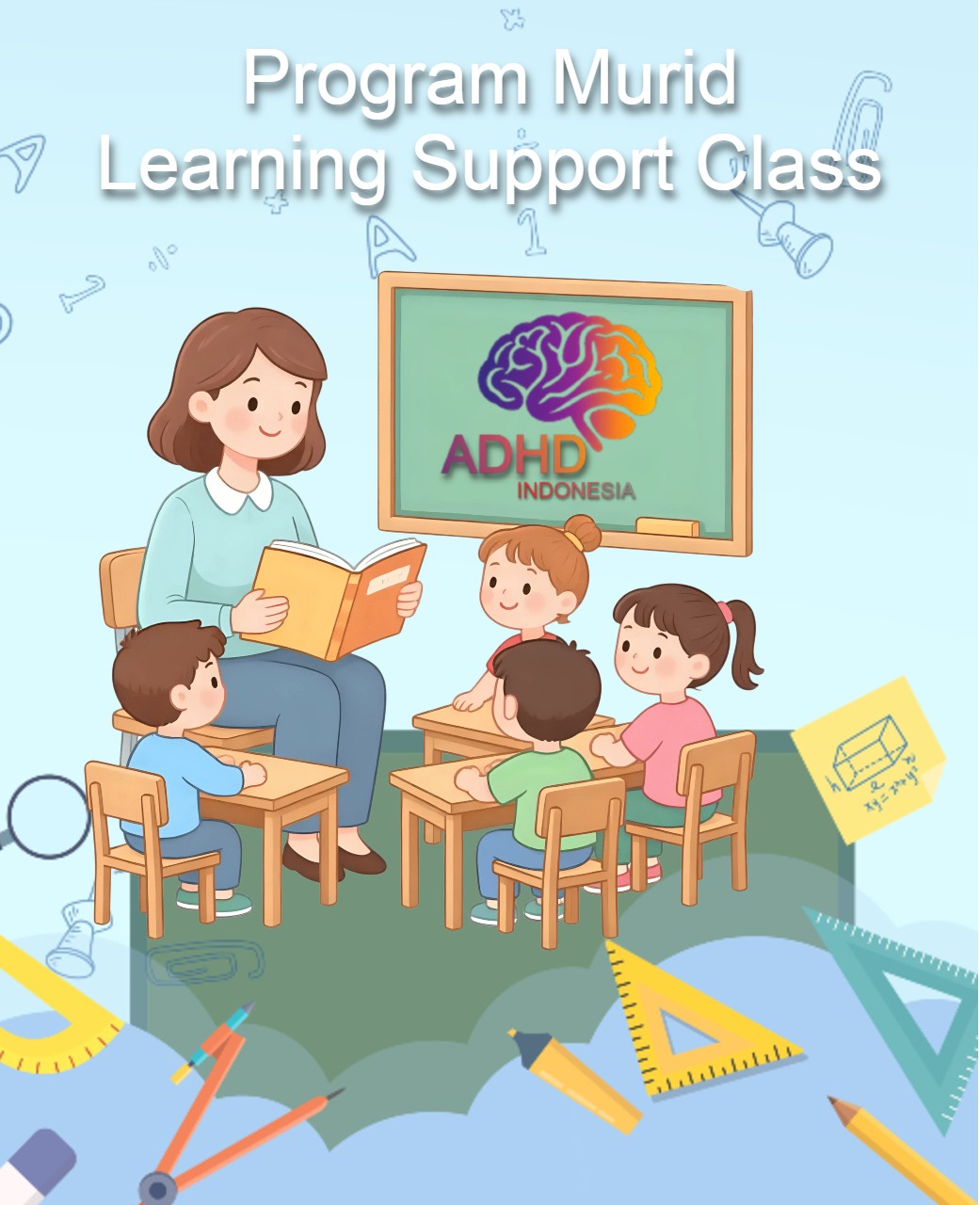 Program ADHD Indonesia Kota Banjar Kelas Pendampingan Belajar (Learning Support Class)